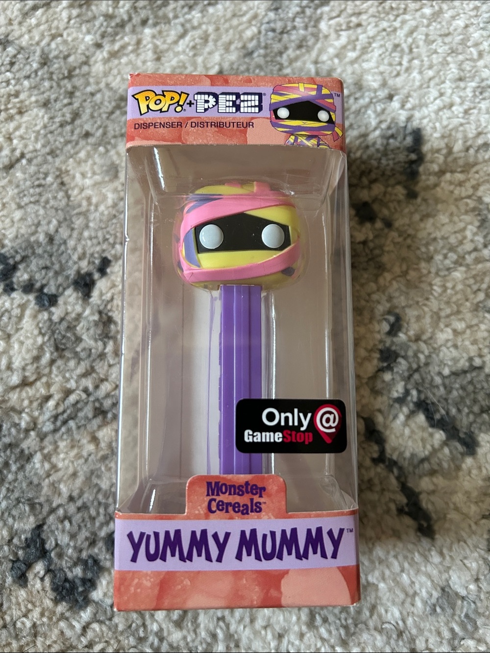 Monster Cereals Yummy Mummy POP! PEZ Dispenser
